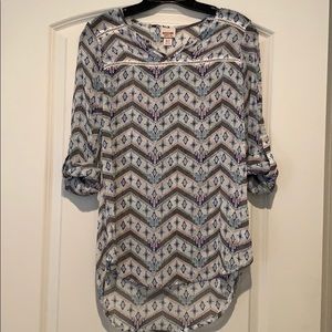 Aztec blouse